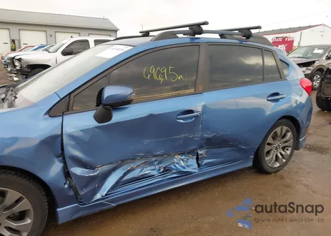 2015 Subaru Impreza 2.0I Sport Premium из США, поврежденный, VIN JF1GPAU62FH230119